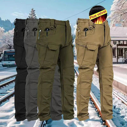🔥⏳【Limitált ajánlat – Akár 50% kedvezmény!】IX7 kültéri softshell nadrág, férfi taktikai nadrág, polár béléssel, szélálló és melegítő