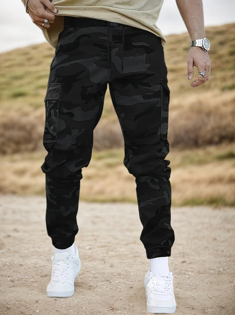 🛠️ 40 % popust! 👖 Trpežne taktične delovne hlače - iz mešanice najlona in bombaža z več praktičnimi žepi, idealne za delo na prostem 🌲