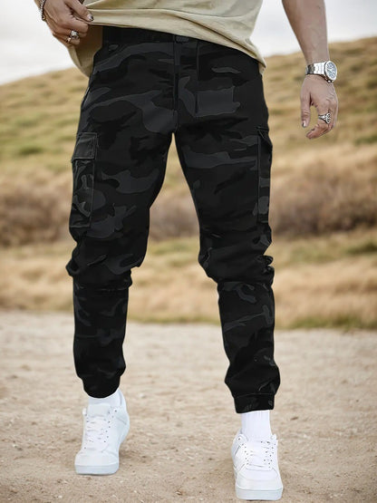 🛠️ 40 % popust! 👖 Trpežne taktične delovne hlače - iz mešanice najlona in bombaža z več praktičnimi žepi, idealne za delo na prostem 🌲