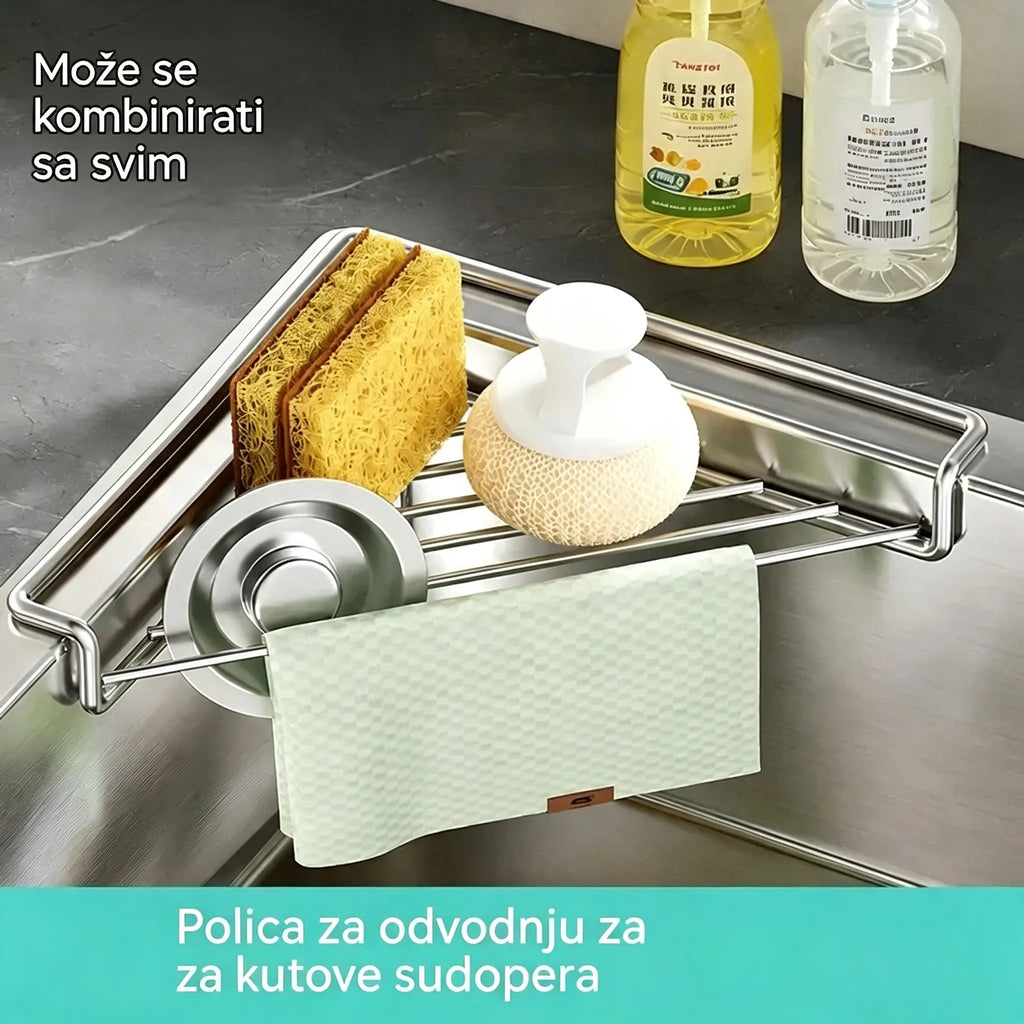 🔥【Kupite 1, dobijte 1 gratis】Ocjeđivač za sudoper koji štedi prostor