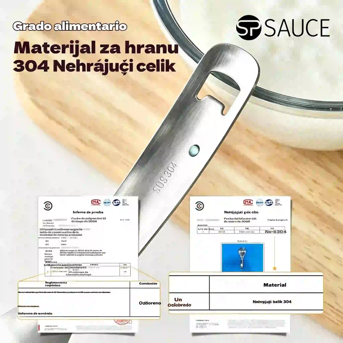 🔥50% popusta🔥🥄Višenamjenska žlica i cjedilo od nehrđajućeg čelika 304