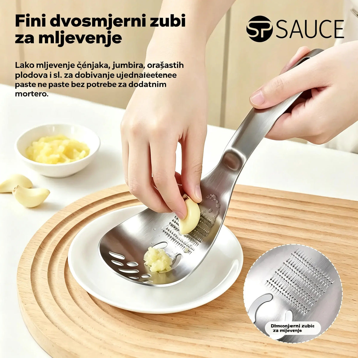🔥50% popusta🔥🥄Višenamjenska žlica i cjedilo od nehrđajućeg čelika 304