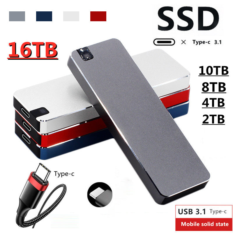 Prijenosni tvrdi disk velike brzine za prijenos podataka【4T】【8T】【64T】【128T】