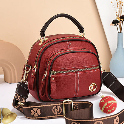 💟【ZĽAVA 45 %】👜2025 Nová malá štvorcová veľkokapacitná prenosná taška/taška na messenger