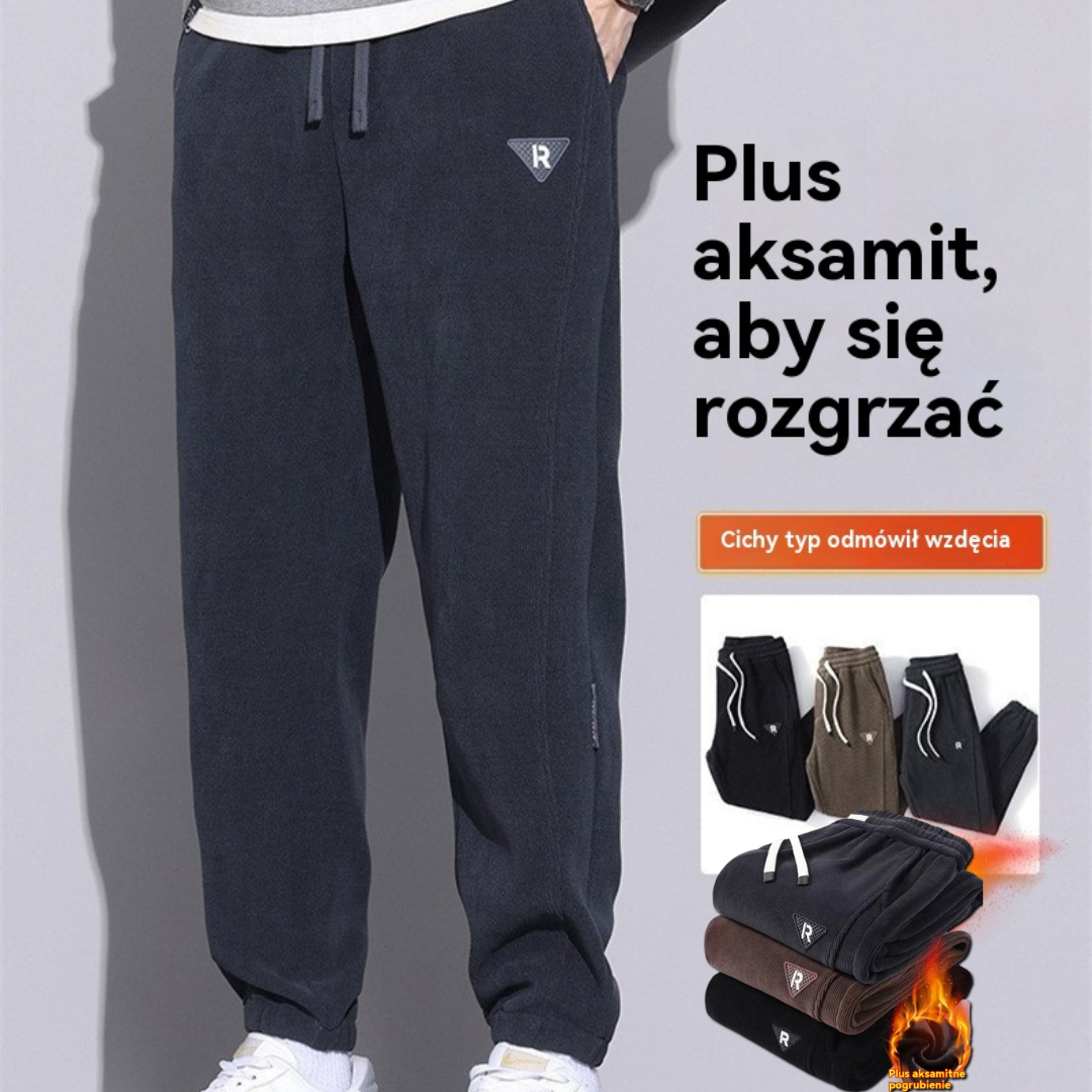 🔥Znižanje za 40% + Brezplačna dostava🔥 Nove zimske hlače za moške, tople in ležerne moške hlače